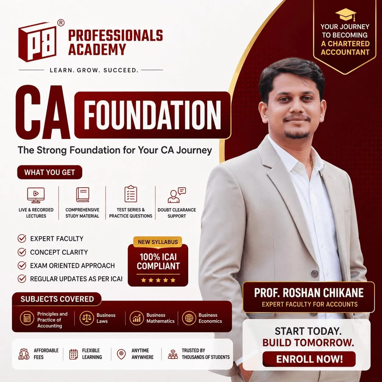 CA Foundation All Subjects